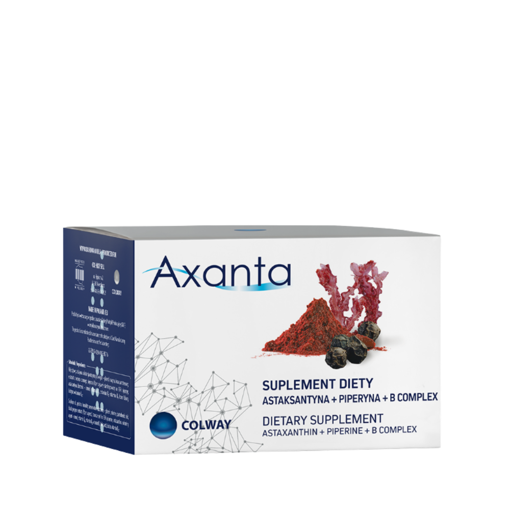 AXANTA (Astaxanthin). (60 stk). (mánaðar skammtur)