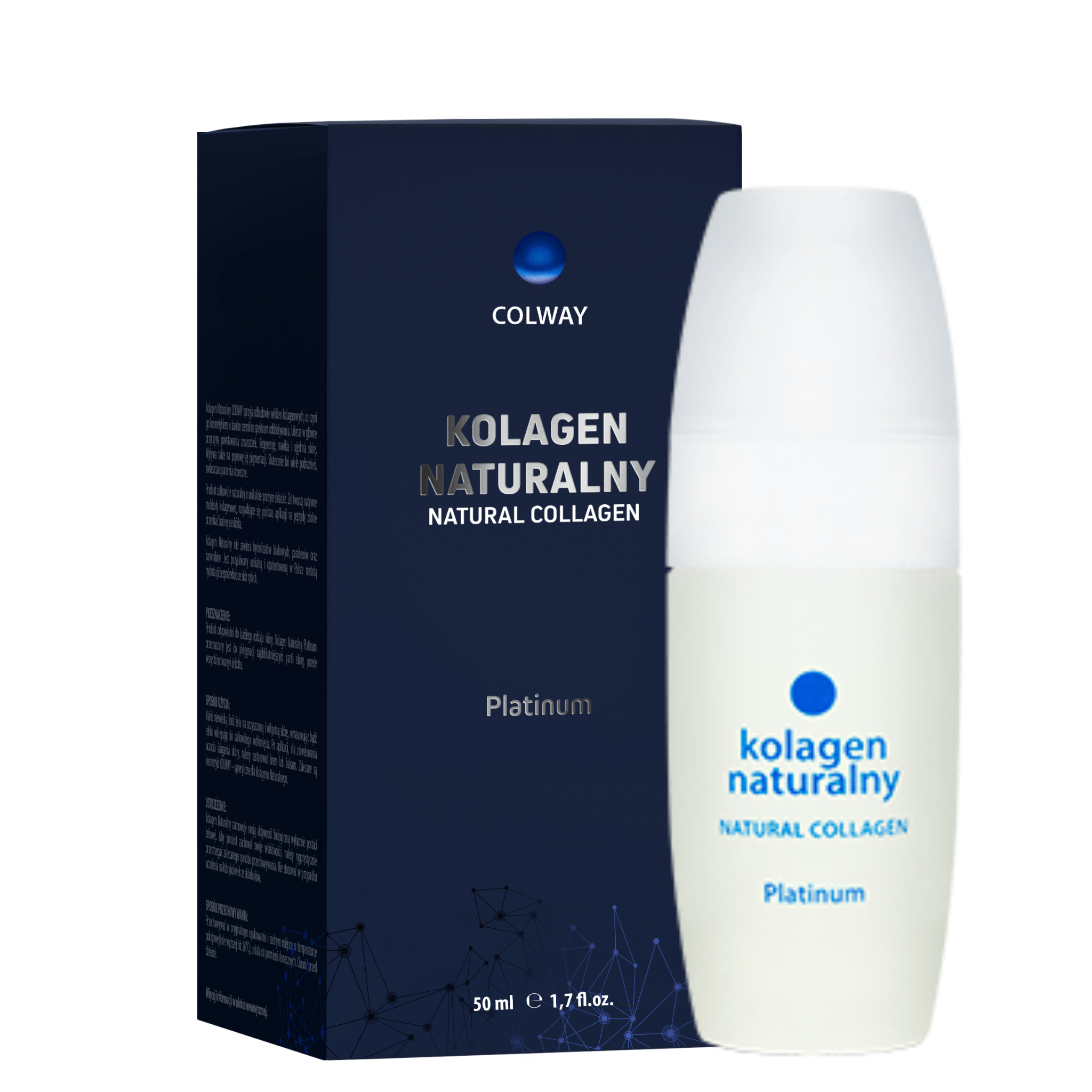 Platinum Kollagen Gel fyrir andlitið. (50 ml) - Heilsan heim