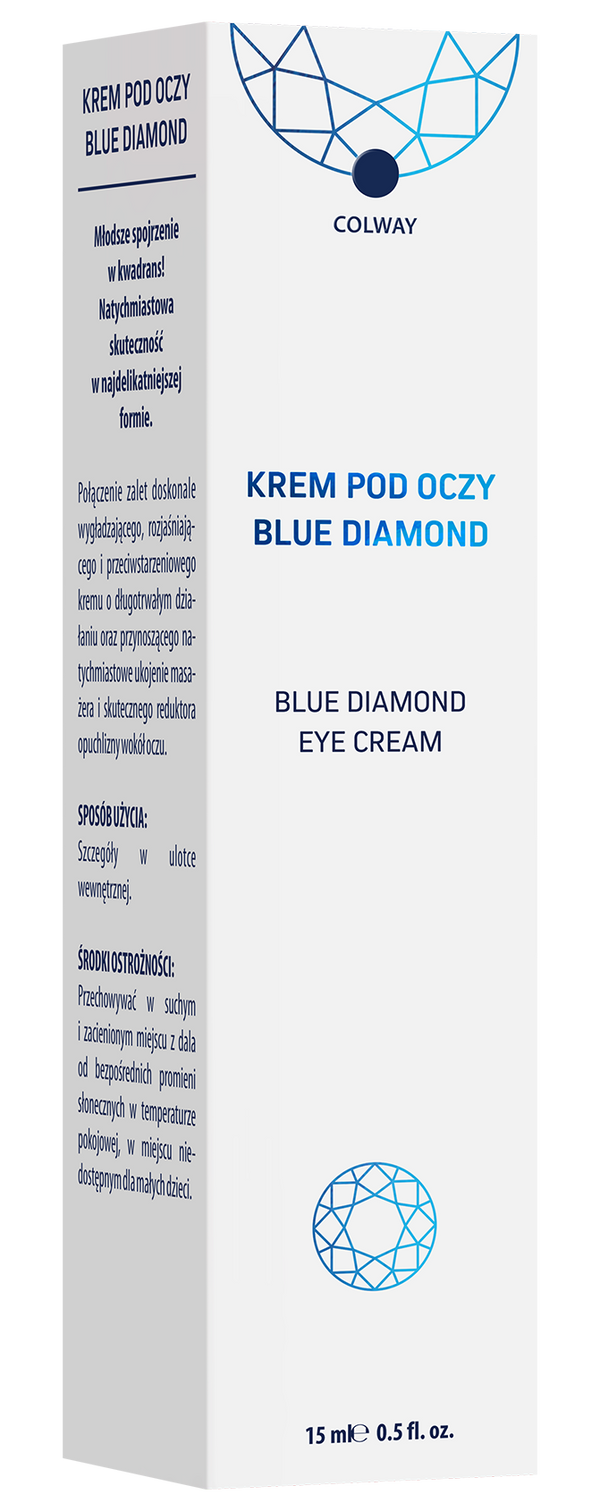 FORPÖNTUN. NÝTT Blue Diamond KOLLAGEN augnkrem. (15 ml). Verður afhent í enda febrúar. - Heilsan heim